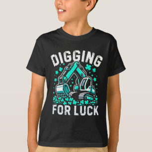 Graafmachine St Patricks Day Jongens St Pats Bouw T-shirt