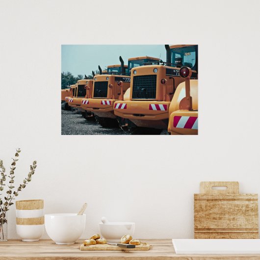 graafmachines poster (Keuken)