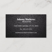  graafmachines Visitekaartjes (Achterkant)