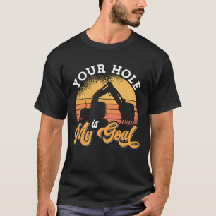 Graafmachinist Uw gat is mijn doel constructie T-shirt
