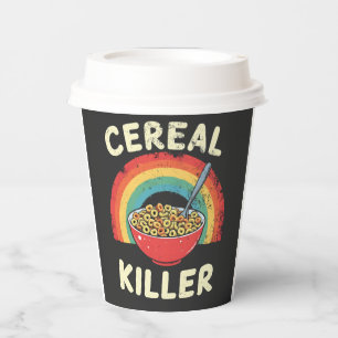 Graal Killer Mannen Food Pun True Crime Papieren Bekers