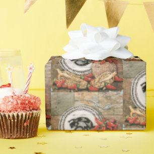 Graan van de Mand van de Hagedis van het Cadeaupapier