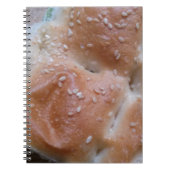 Graanbrood op Houden Shelf, gezonde voeding, Rolls Notitieboek (Voorkant)