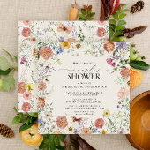 Graanpersen voor Lijst van geperste wilde bloemen Kaart