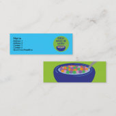 Graanprofielkaarten Mini Visitekaartje (Voorkant / Achterkant)