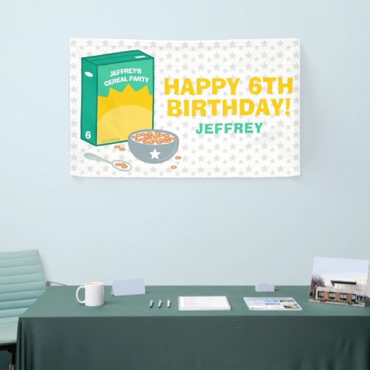 Graanvogels Partij Spandoek (Beurs)