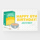 Graanvogels Partij Spandoek (Horizontaal)