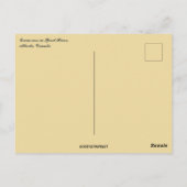 Graanwagens in Spirit River Alberta Canada Briefkaart (Achterkant)