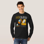 Graasgraafmachine voor eierpaasjagers Construct T-shirt (Voorkant volledig)