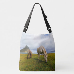 Graaspaarden Crossbody Tas