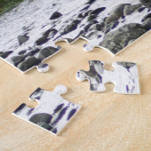 Graaspaarden puzzel (Zijkant)