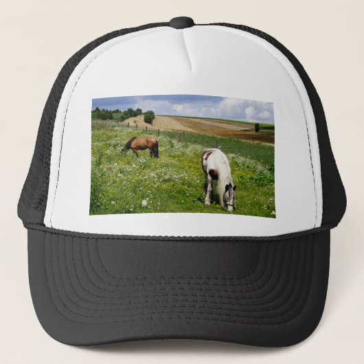 Graaspaarden Trucker Pet (Voorkant)