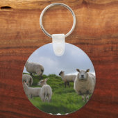 Graasschaap Sleutelhanger (Voorkant)