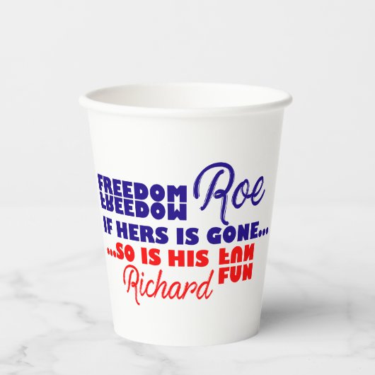 GrabBack Papieren Bekers (Voorkant)