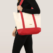 Grace 2 tones canvas tas (Voorkant (product))