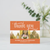 GRÂCE À LA TENDANCE | CARTE DE REMERCIEMENTS maria (Debout devant)