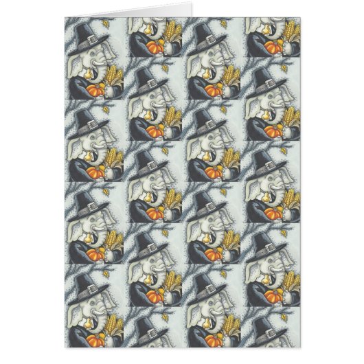 GRÂCE À L'ÉLÉPHANT ÉLÉPHANT, LA CARTE DE SALUTAGE (Devant)