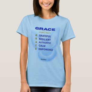 GRACE Acroniem Inspirerend Vrouwen T-Shirt