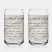 Grace After Meals Prayer (Verso)