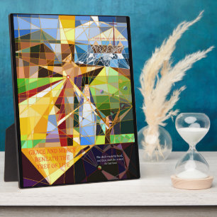 Grace and Mercy Tree of Life Christelijke kunst Fotoplaat