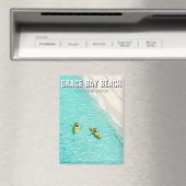 Grace Bay Beach Turks- en Caicoseilanden Reizen Magneet (Insitu (Vaatwasser))