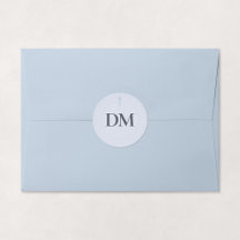 Grace Blau Monogram Kruis