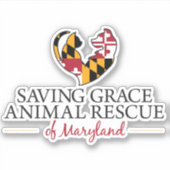 Grace Decal opslaan Sticker (Voorkant)