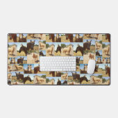 **"Grace d'or : un collage photo de Palomino"** (Clavier et souris)