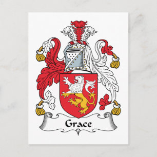 Grace Family Crest Briefkaart