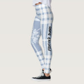 Grace Frost & Sky Nordic PlaidPatroon VERVAADE BOL Leggings (Links)