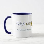 Grace gebeurt 11oz Mok (Links)