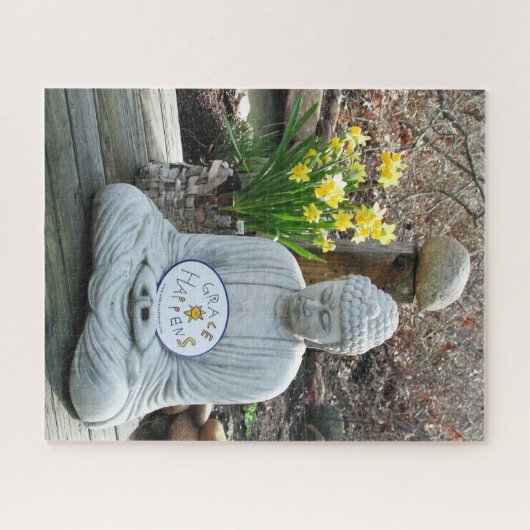 Grace Happens Jigzaag Puzzle Legpuzzel (Horizontaal)