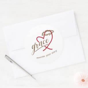 Grace herschreef je verhaal sticker