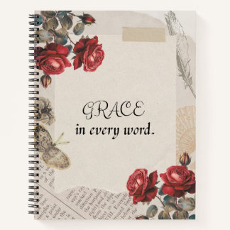 Grace - in every word notitieboek