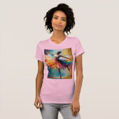 Grace in Motion Ballet Ballerina T-shirt (Voorkant volledig)