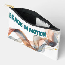 Grace in Motion | Moderne vloeiende waterverf golf