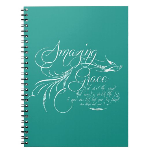 Grâce Incroyable   Cahier (Devant)