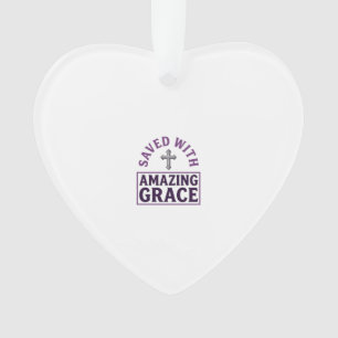Grâce Incroyable Croix Chrétienne Vintage