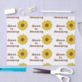 Grace is Amazing - Zonnebloem Tissuepapier (Craft)