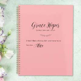 Grace Keeper Gepersonaliseerde Paashaas Planner