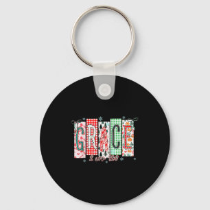 Grace Kerst Santa Coquette Strik Vrouwen Meisjes Sleutelhanger
