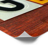 GRACE Licence Plaque Lettres Nom Affiche Poster (Coin)