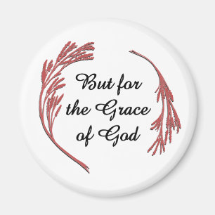 Grace of God Recovery Slogan Inspirerend Gezegde Magneet