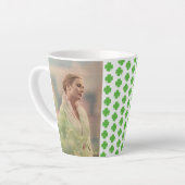 Grace Of Monaco / St Patrick"s Day Latte Mug (Angle gauche)