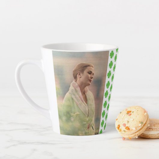 Grace Of Monaco / St Patrick"s Day Latte Mug (En situation)