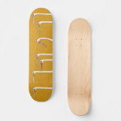 Grace on Wheels : Crane Skateboard Art (Recto)