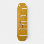 Grace on Wheels : Crane Skateboard Art (Devant)