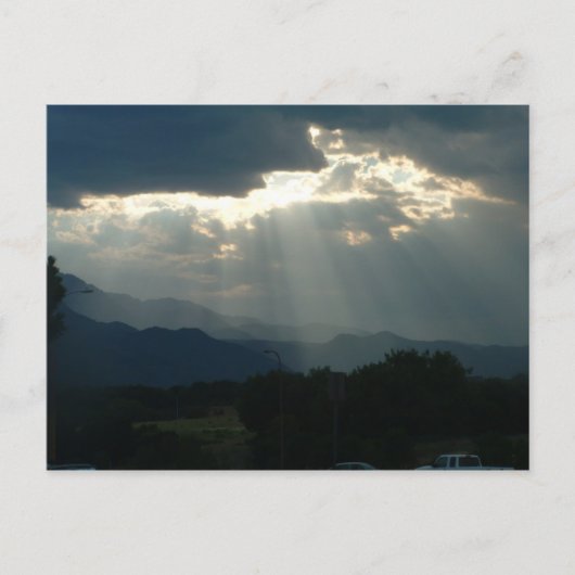 Grace op het Rockies Briefkaart (Voorkant)