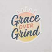 Grace Over Grind - FaithFuel Vinyl Sticker | Inspi (Devant)
