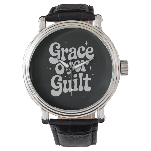 Grace Over Guilt Horloge (Voorkant)
